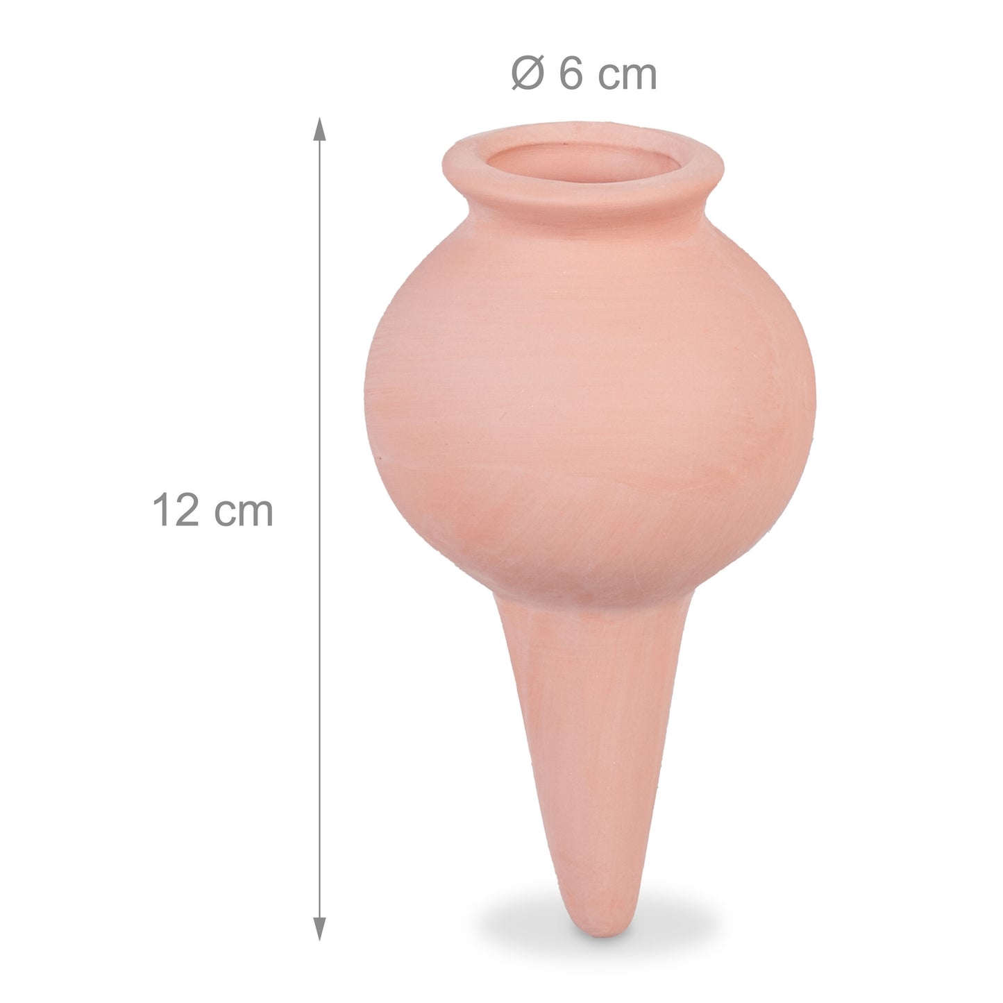Clay cones, set of 6