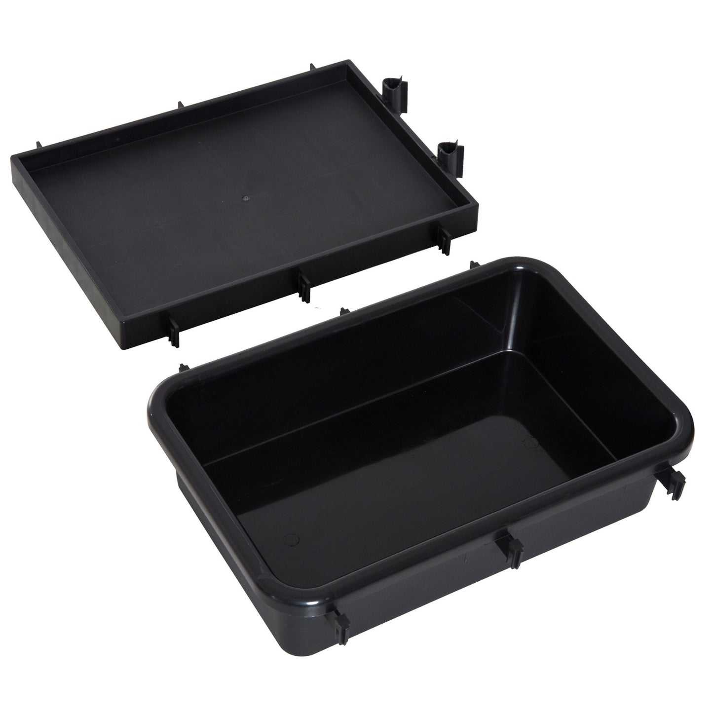 Cleaning trolley with 4 wheels - 111x63.3x103cm, Multicolor