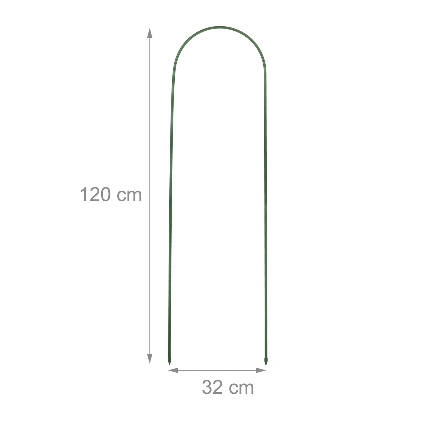 Climbing aids in the form of a bow Set of 6