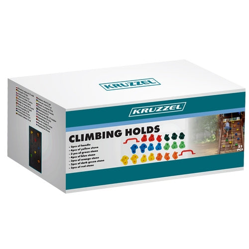 Climbing holds 22 pieces Kruzzel 25395