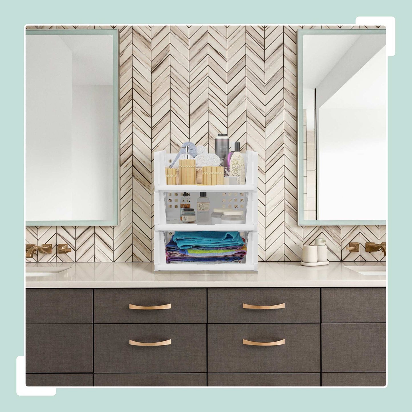 Closet organizer 3-pack
