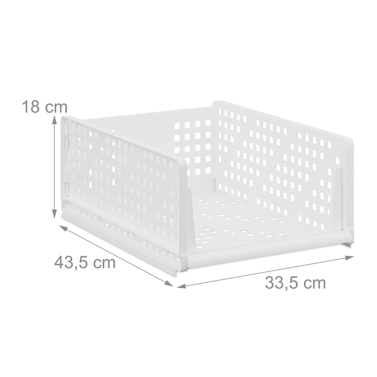 Closet organizer 3-pack