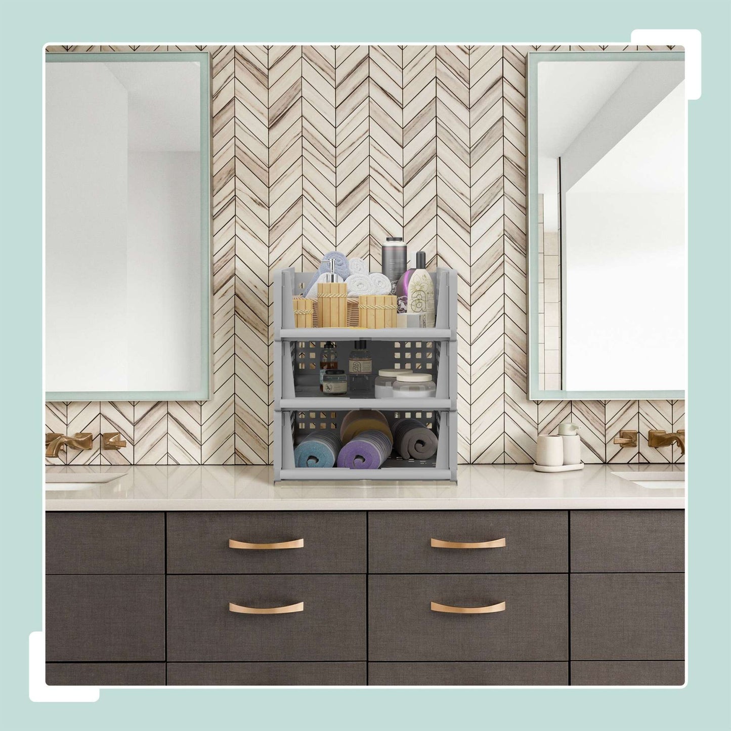 Closet organizer 3-pack