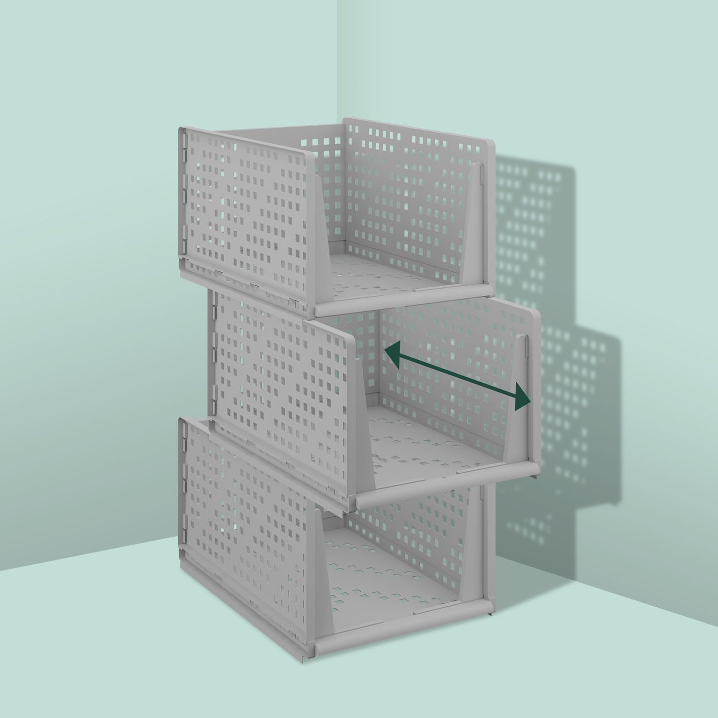 Closet organizer 3-pack