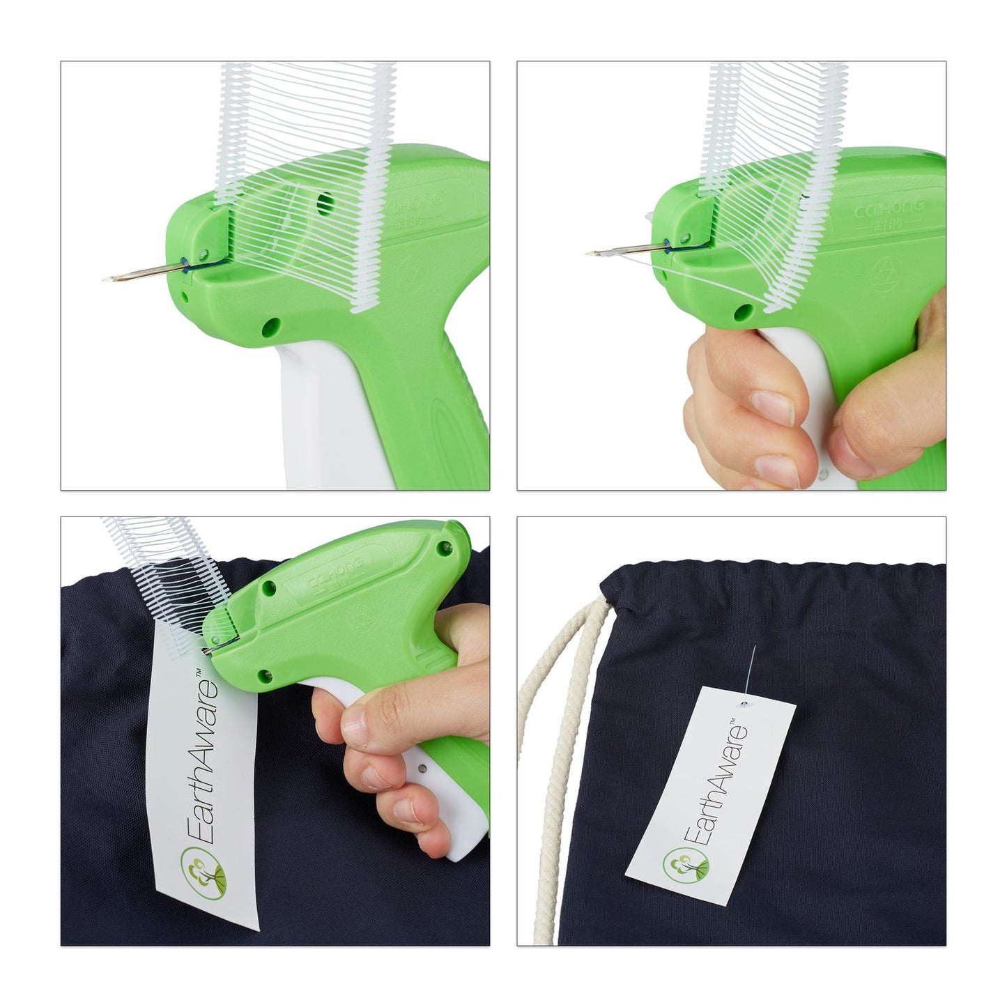 Clothes Labelling Gun in Green