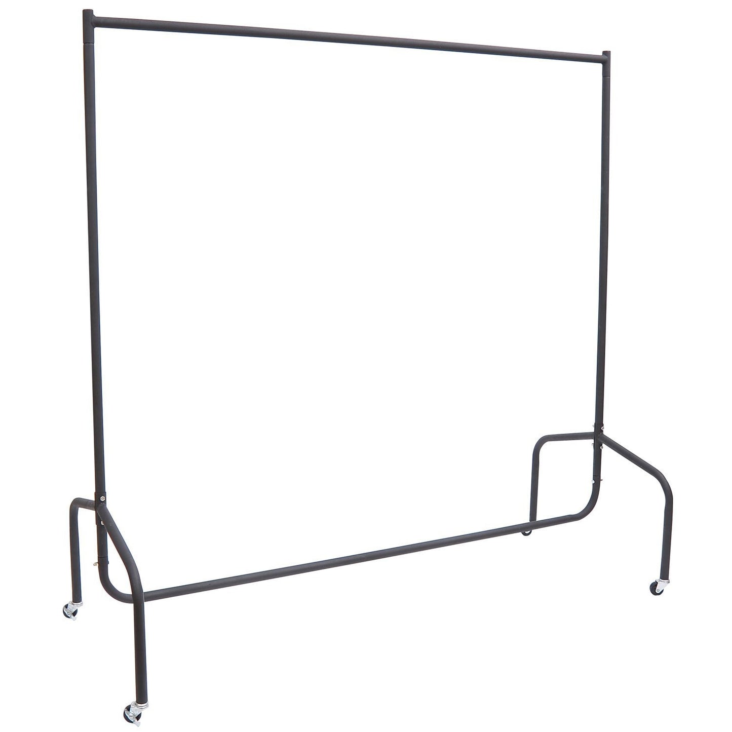Mobile clothes rack with wheels - 120x60x170cm, space-saving