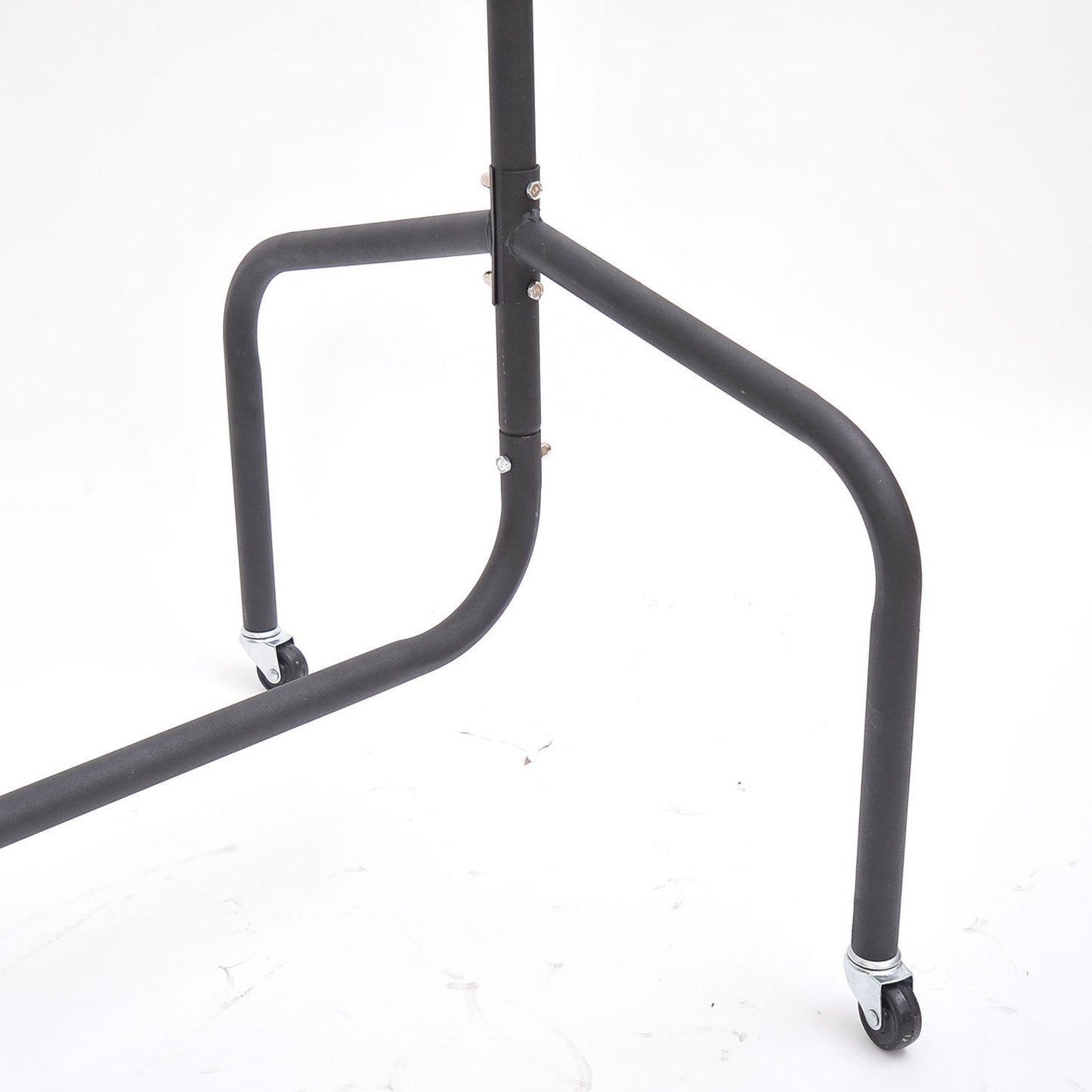 Mobile clothes rack with wheels - 120x60x170cm, space-saving