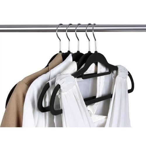 Clothes hanger 20 pieces - black Ruhhy 22536