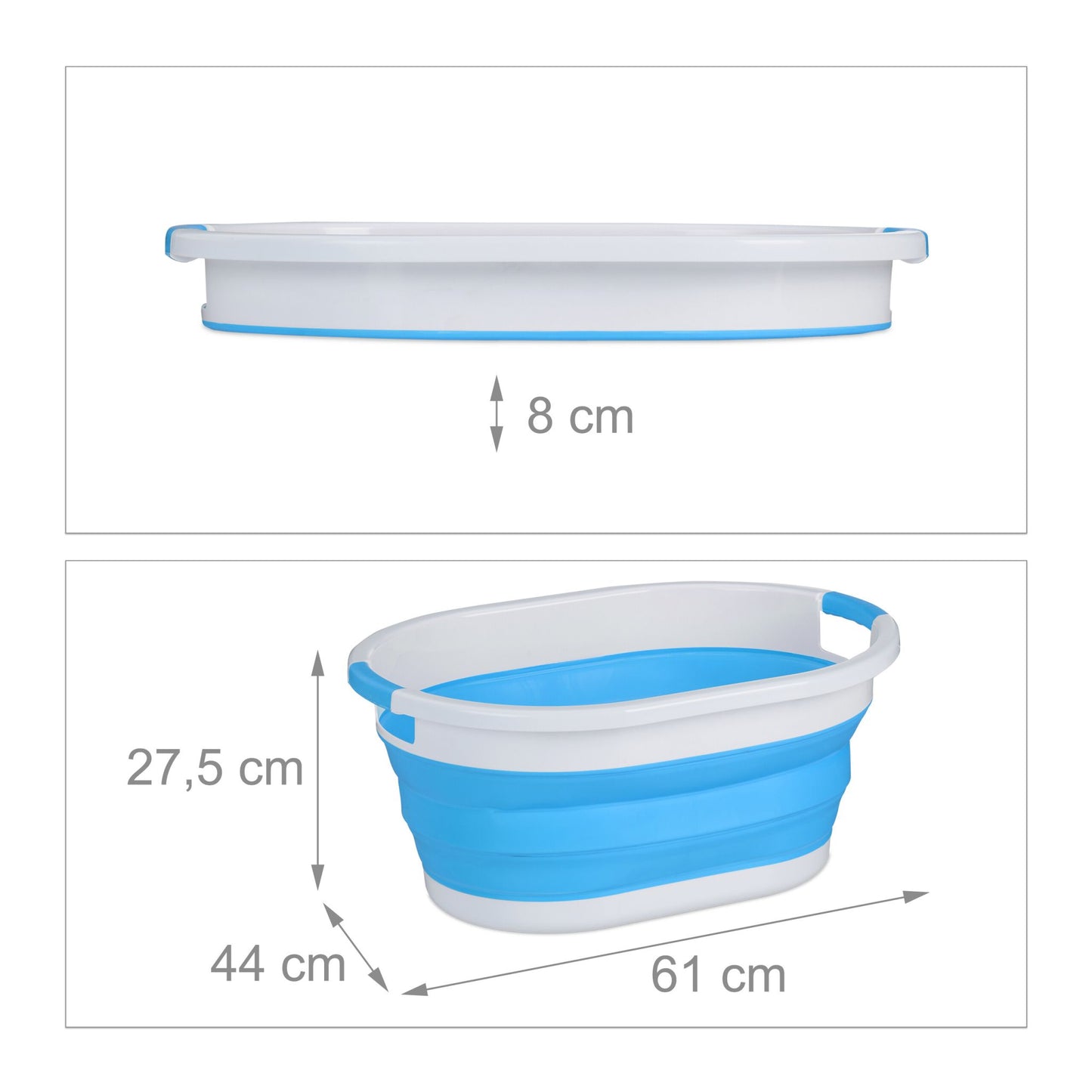 Clothes hanger for folding doors - set of 2