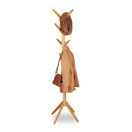 Clothes hanger in bamboo
