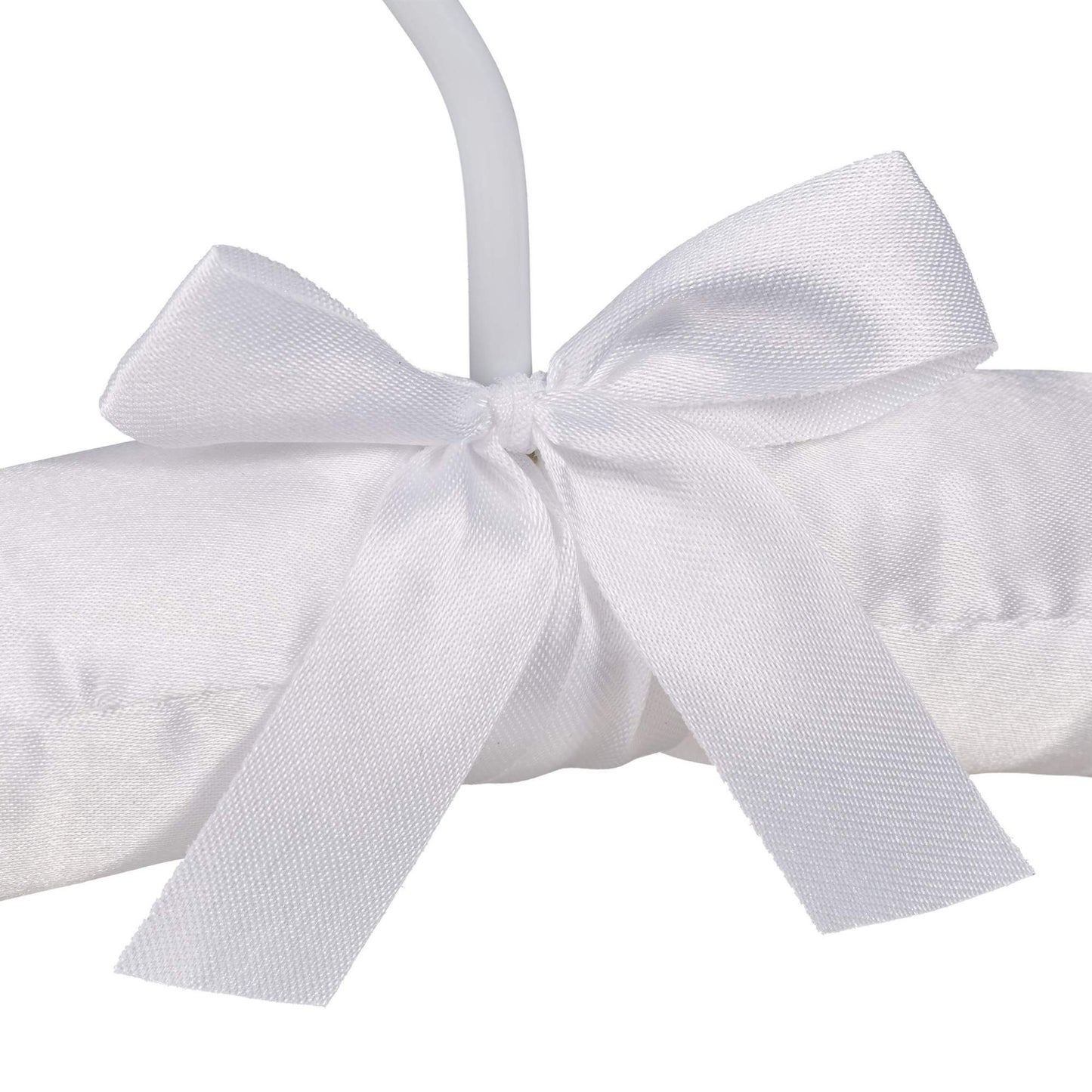Clothes hanger in satin
