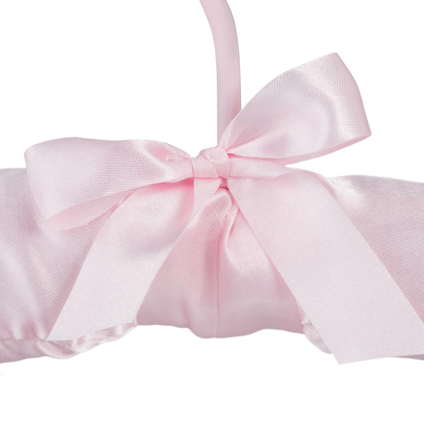 Clothes hanger in satin