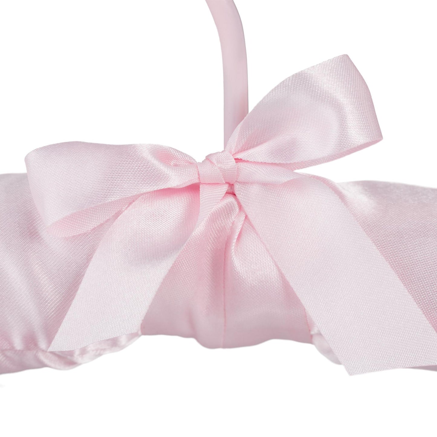 Clothes hanger in satin
