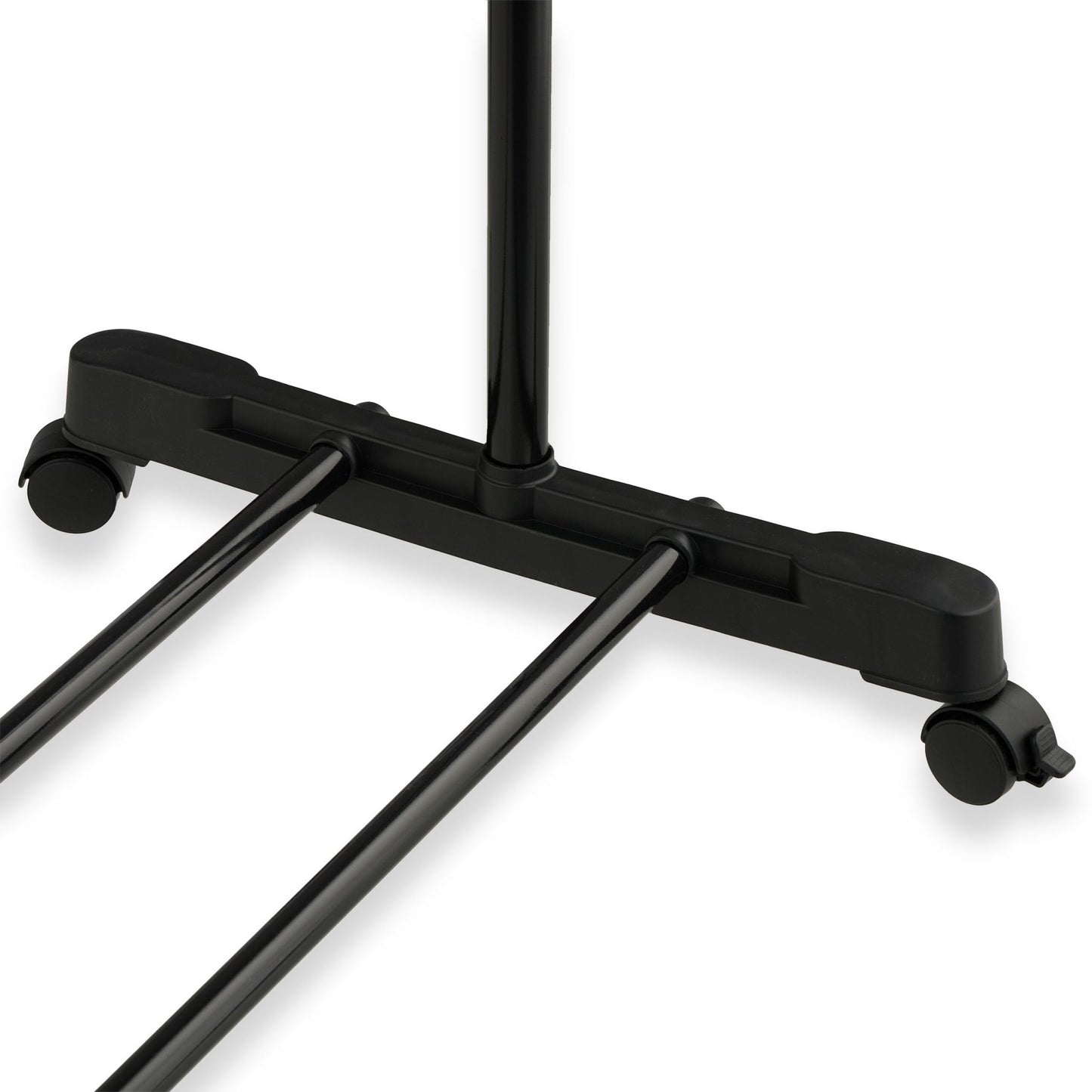 Clothes hanger on wheels