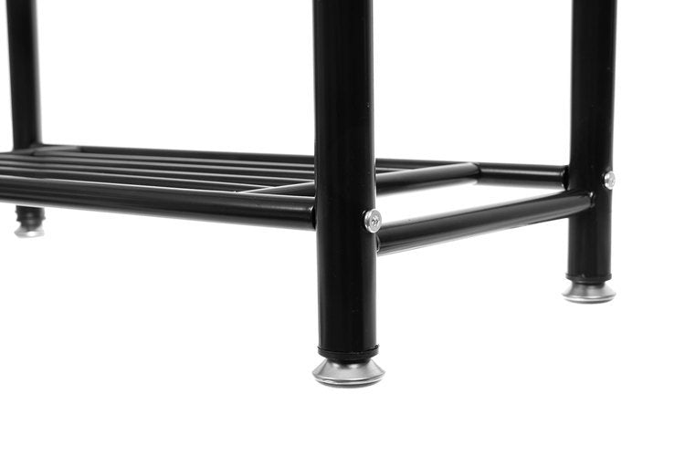Clothes hanger - rack with shoe shelf 15744