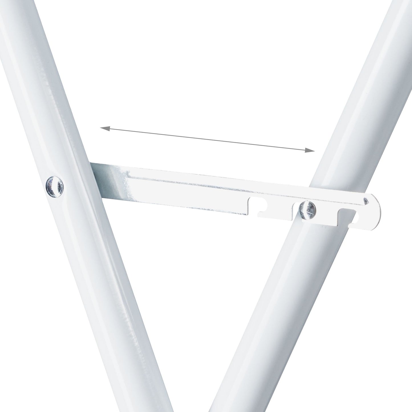 Clothes hanger retractable metal