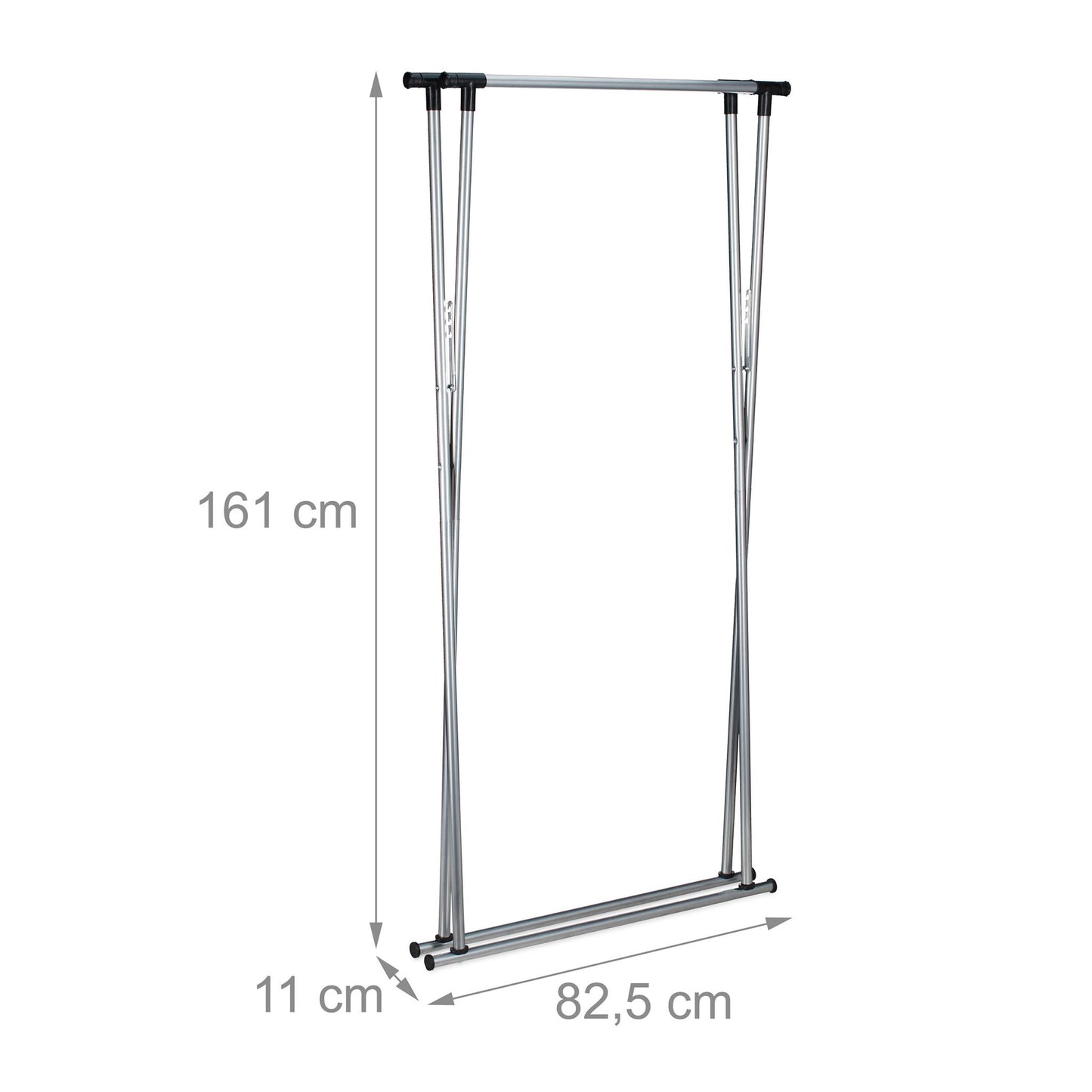 Clothes hanger retractable metal