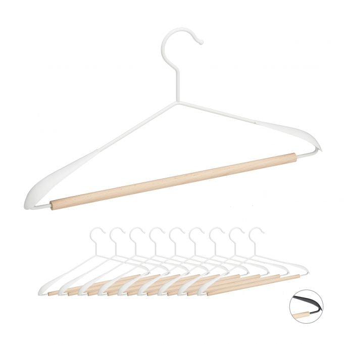 Clothes hanger set of 10