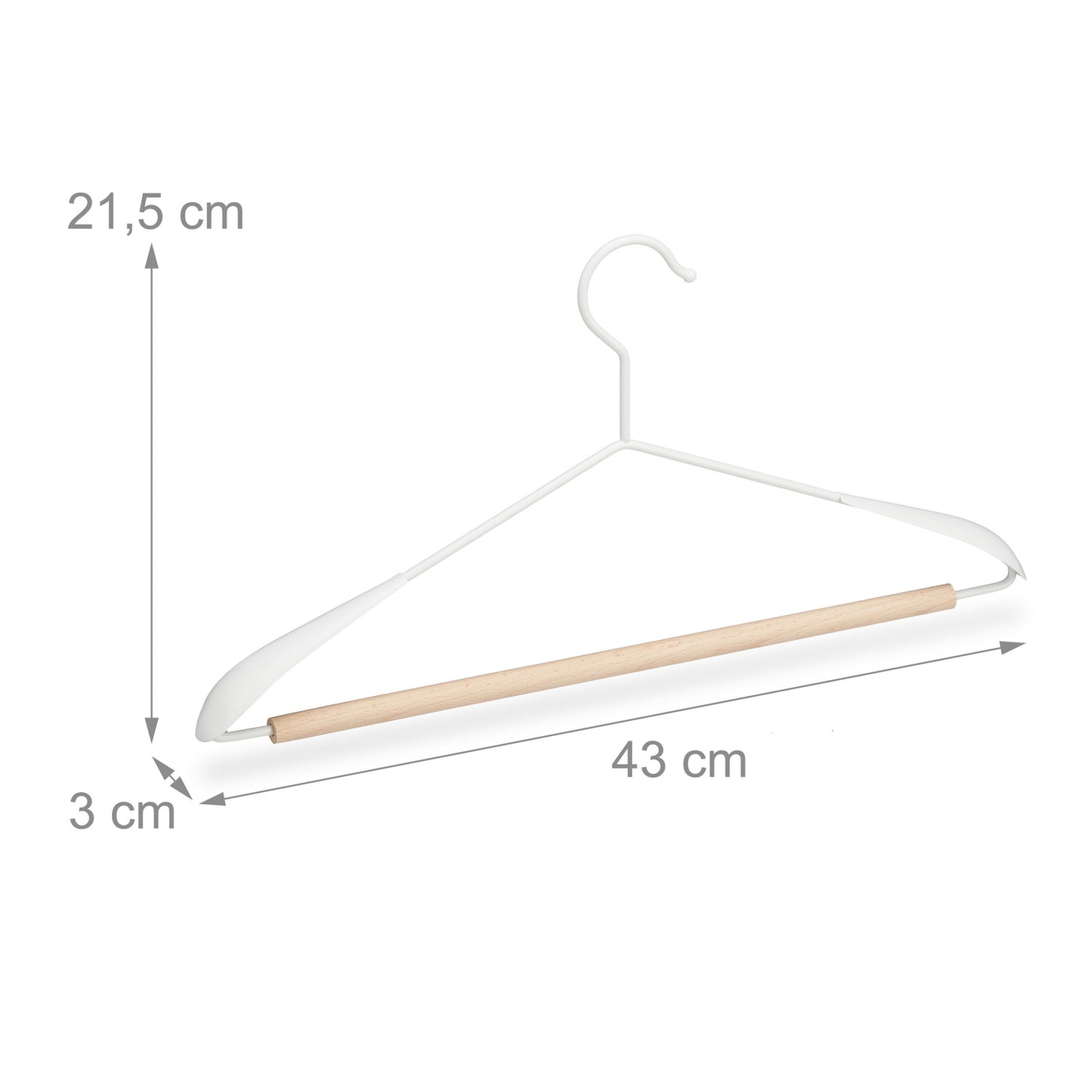 Clothes hanger set of 10
