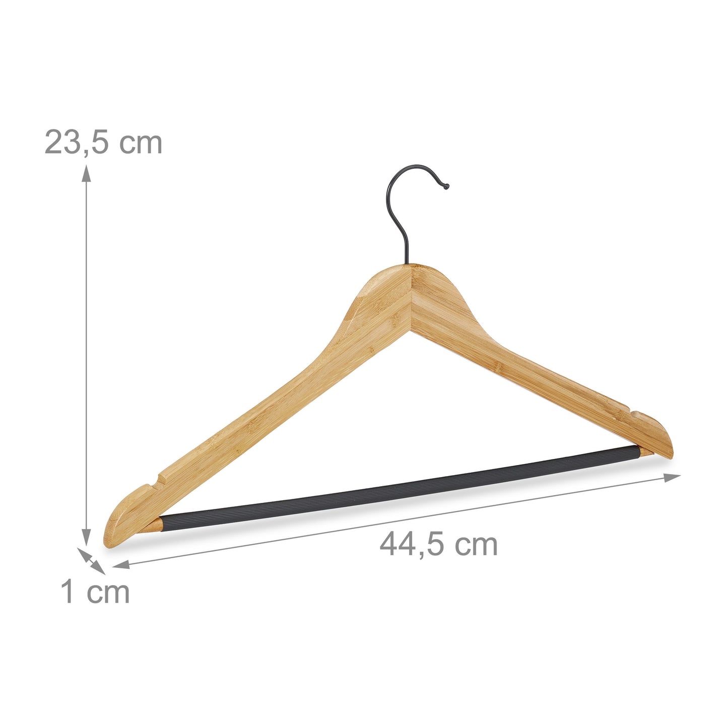 Clothes hanger - set of 10 bamboo