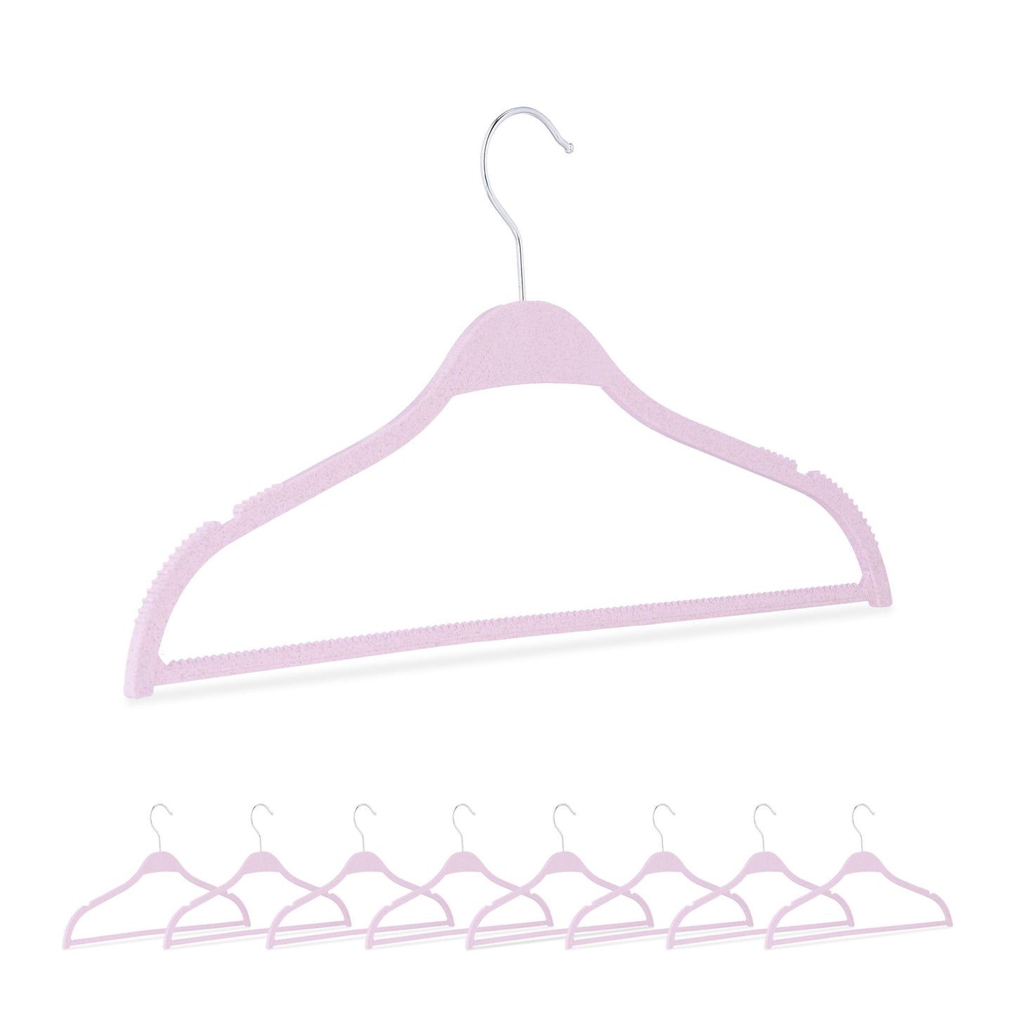 Clothes hangers made of wheat straw - 10 pcs