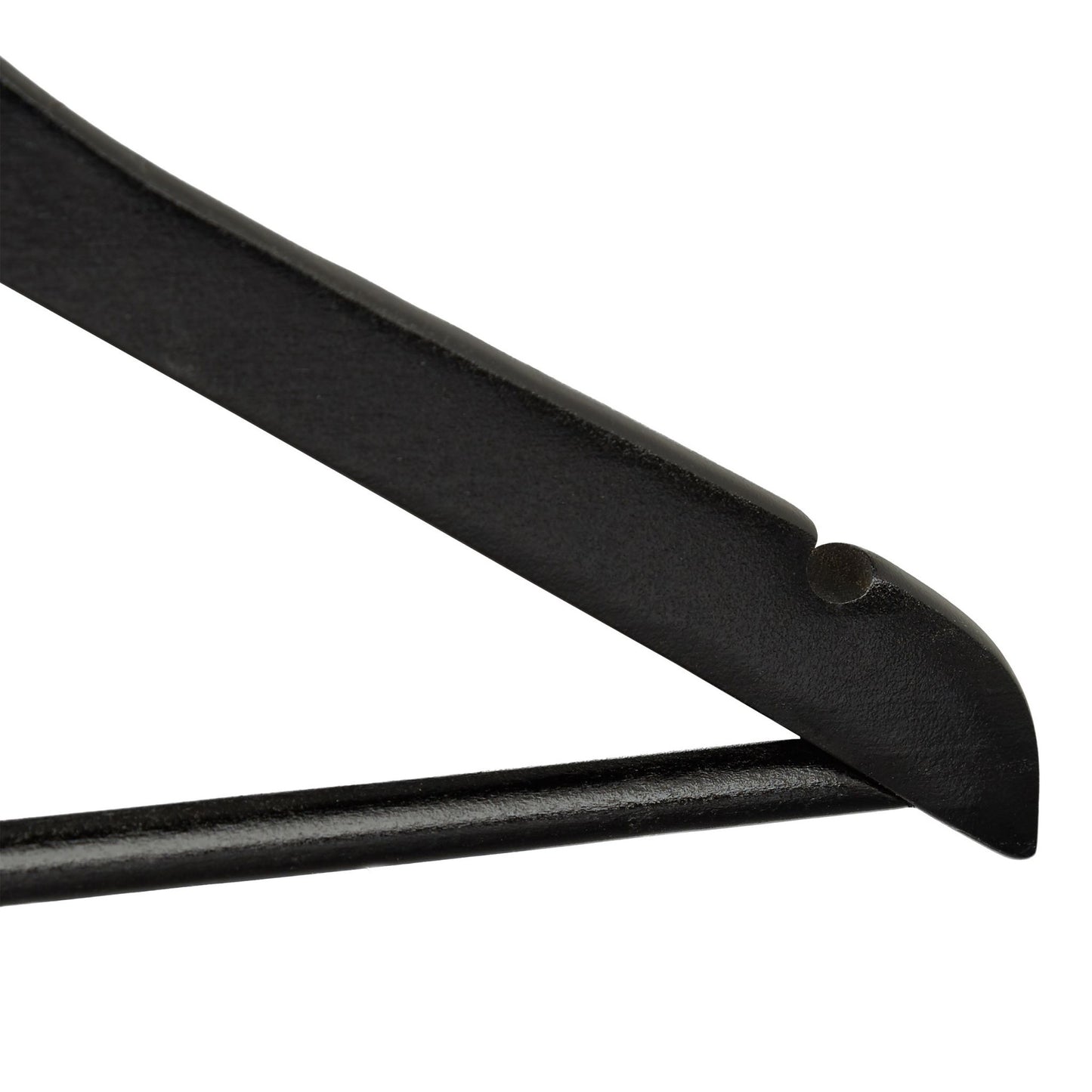 Clothes hangers with trouser bar, set of 20