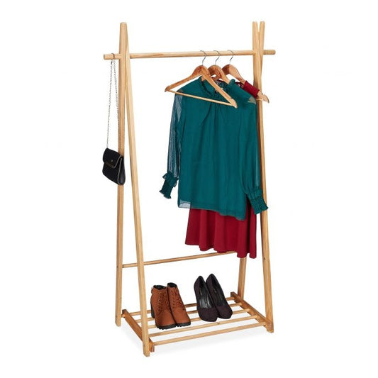 Clothes hanger with drawer