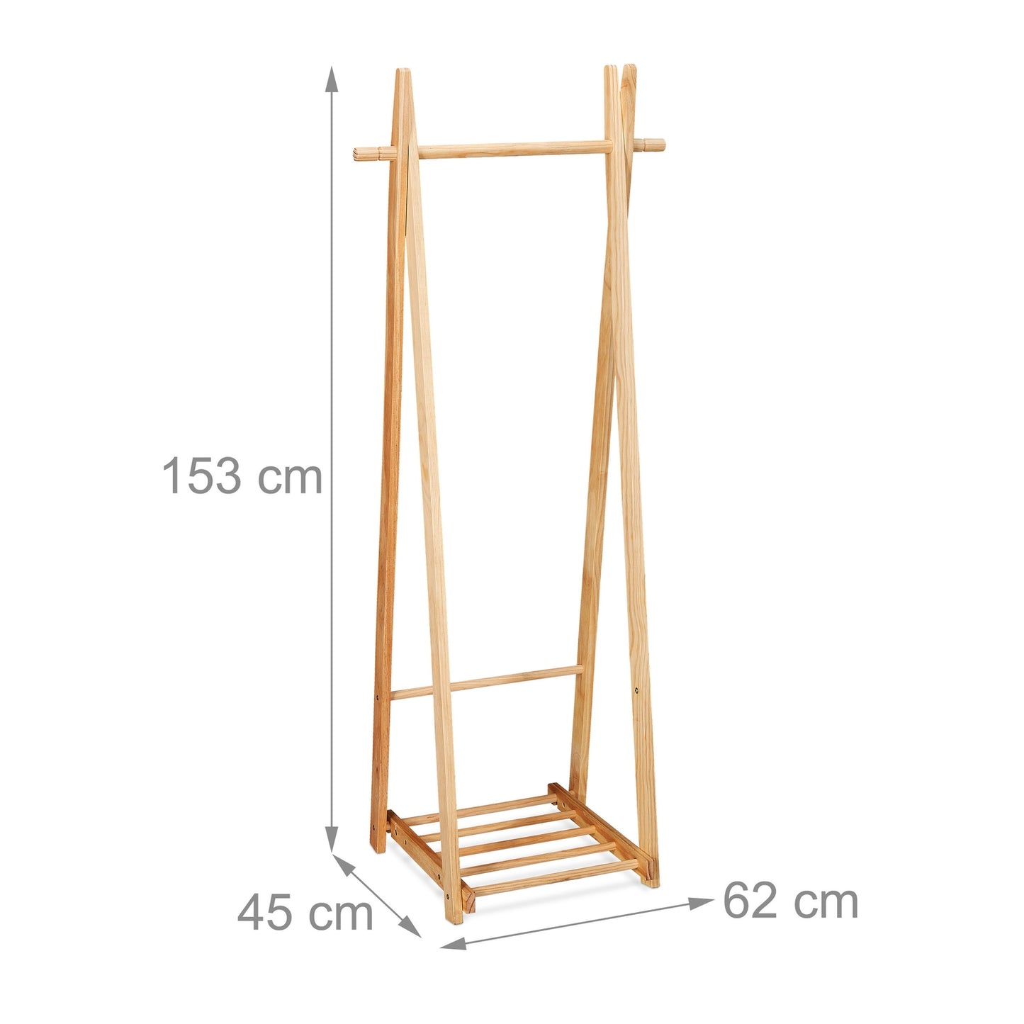 Clothes hanger with drawer