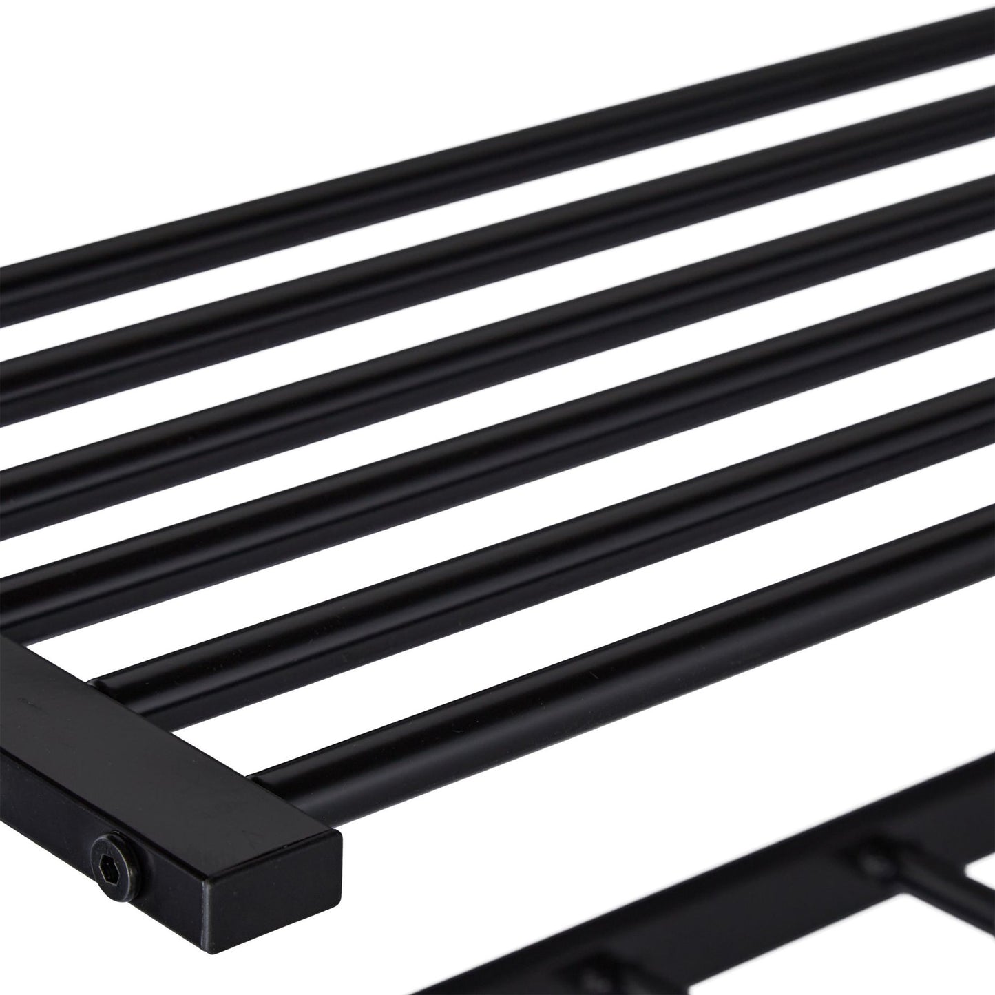 Clothes hanger with shelf