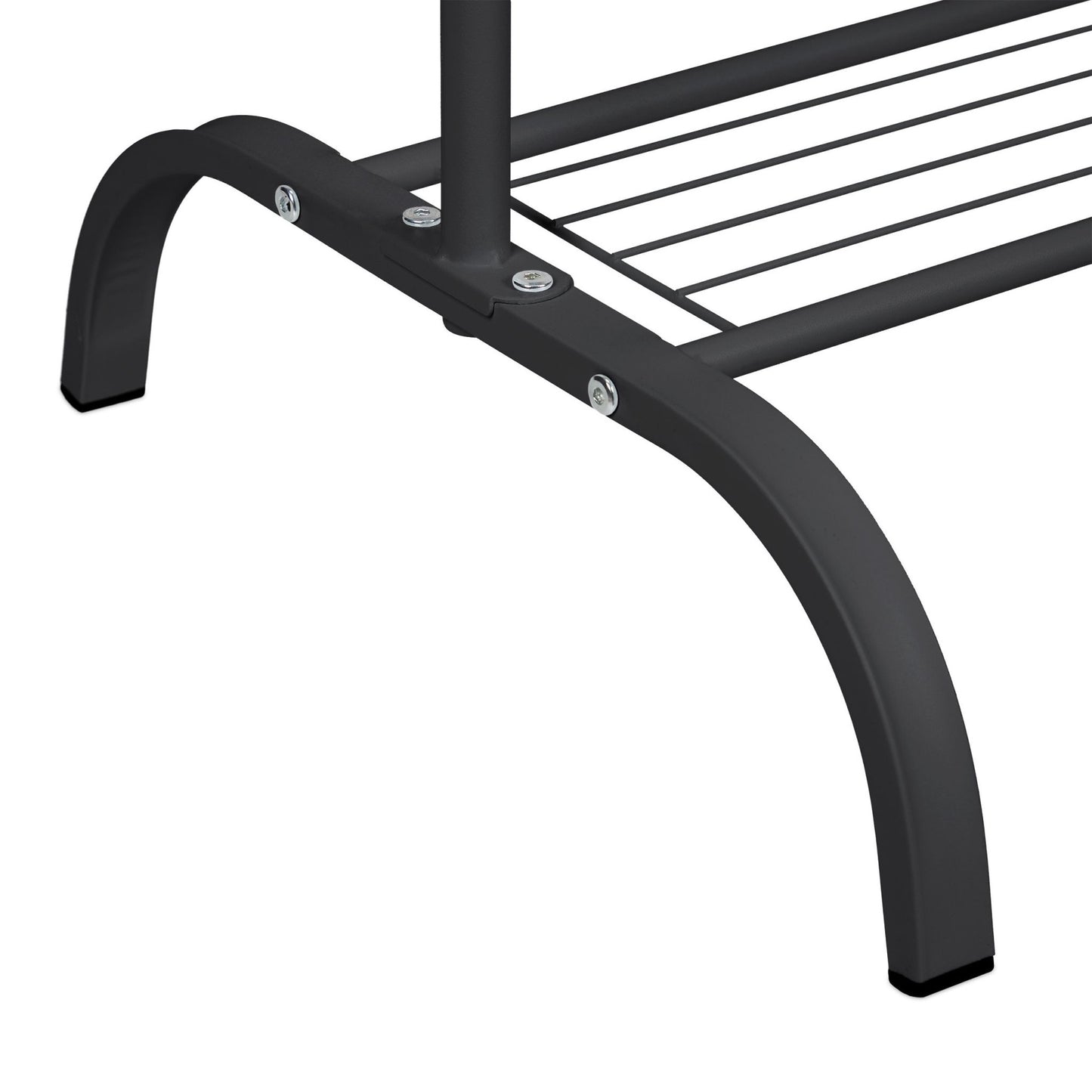 Clothes hanger with shelf and hooks