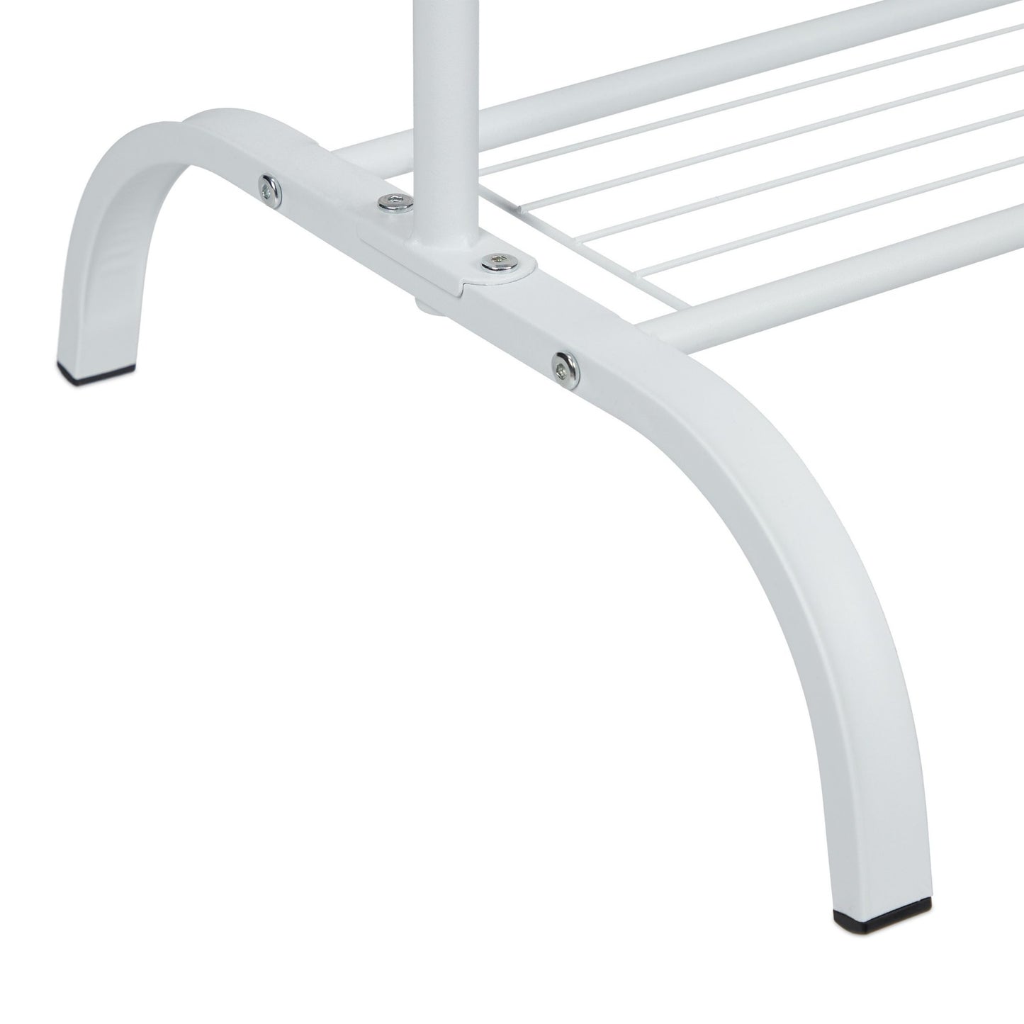 Clothes hanger with shelf and hooks