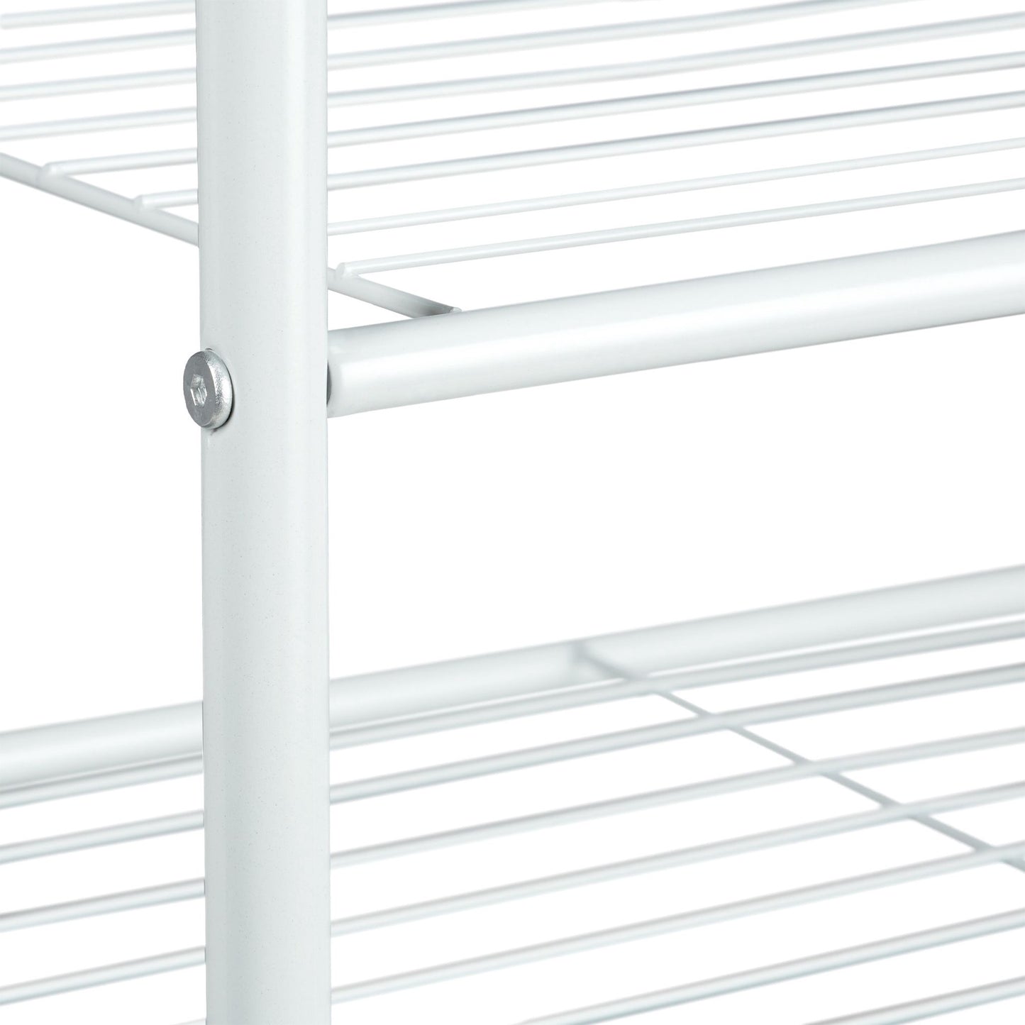 Clothes hanger with shoe shelf SANDRA