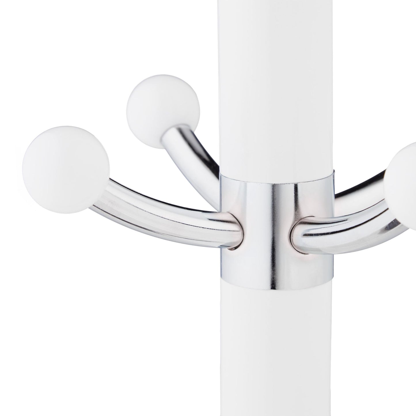 Clothes hanger with umbrella stand