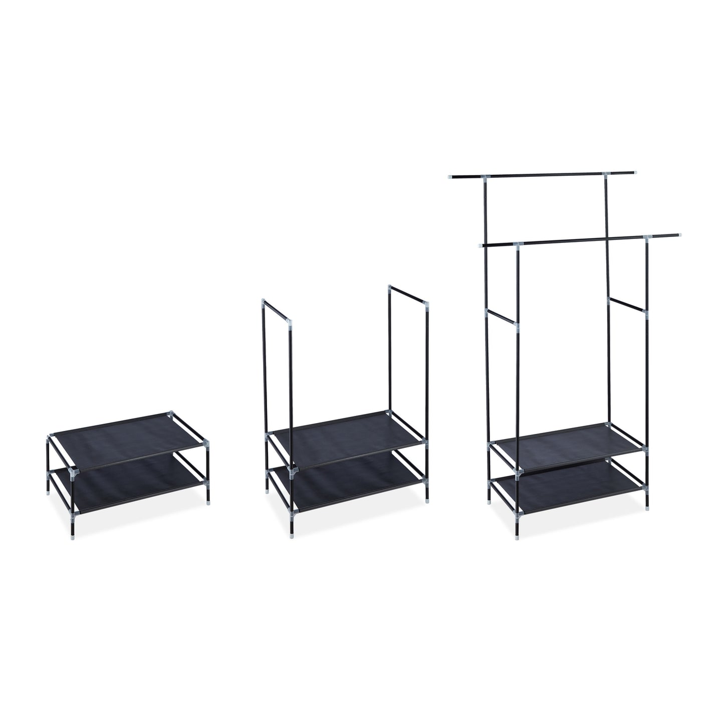 Clothes rack double metal
