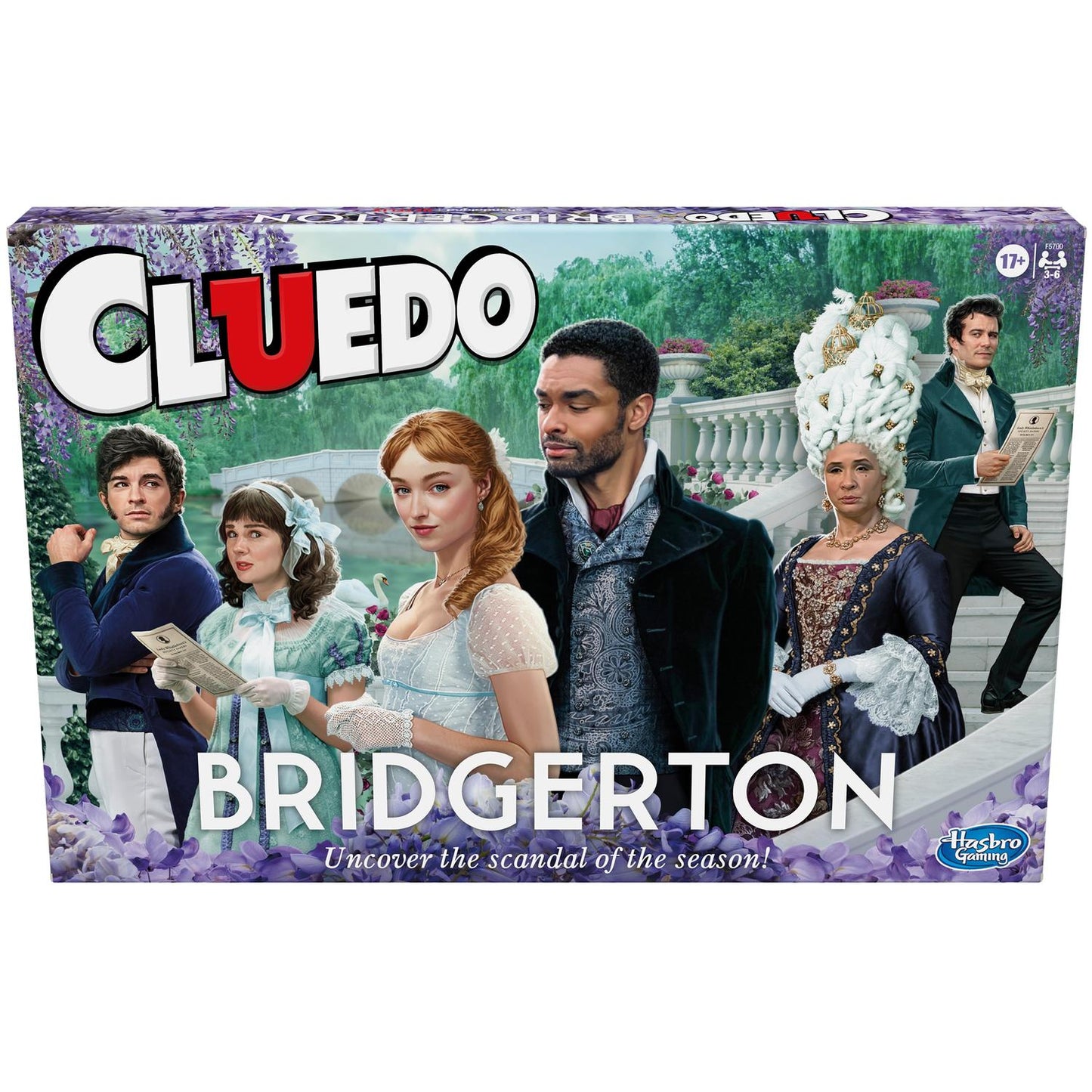 Cluedo Bridgerton Mystery Board Game for 3-6 Players