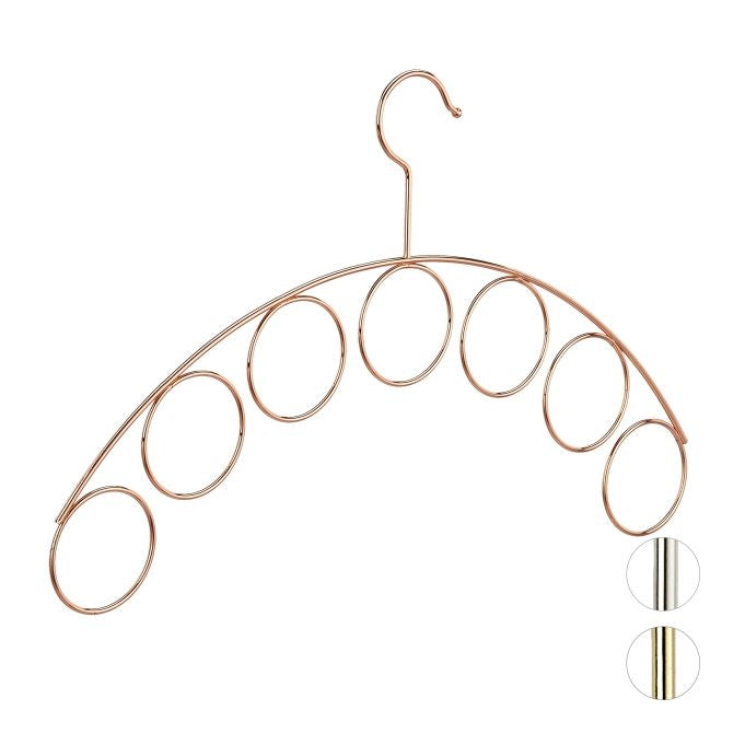 Coat Hanger with Scarf Holder