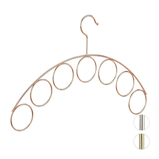 Coat Hanger with Scarf Holder