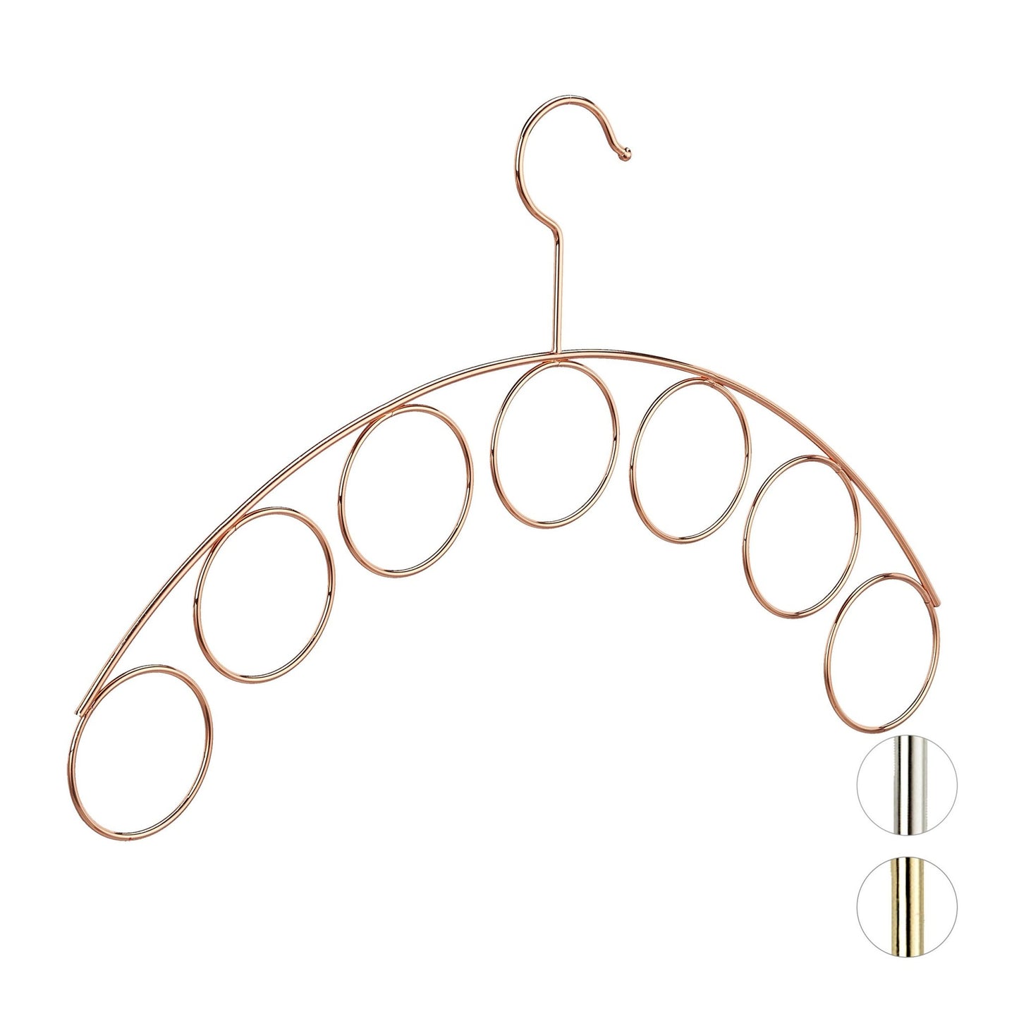 Coat Hanger with Scarf Holder
