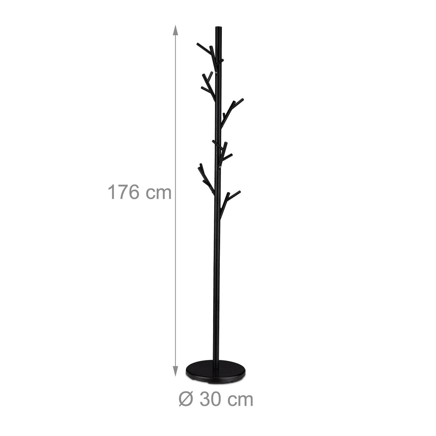 Coat Rack Black