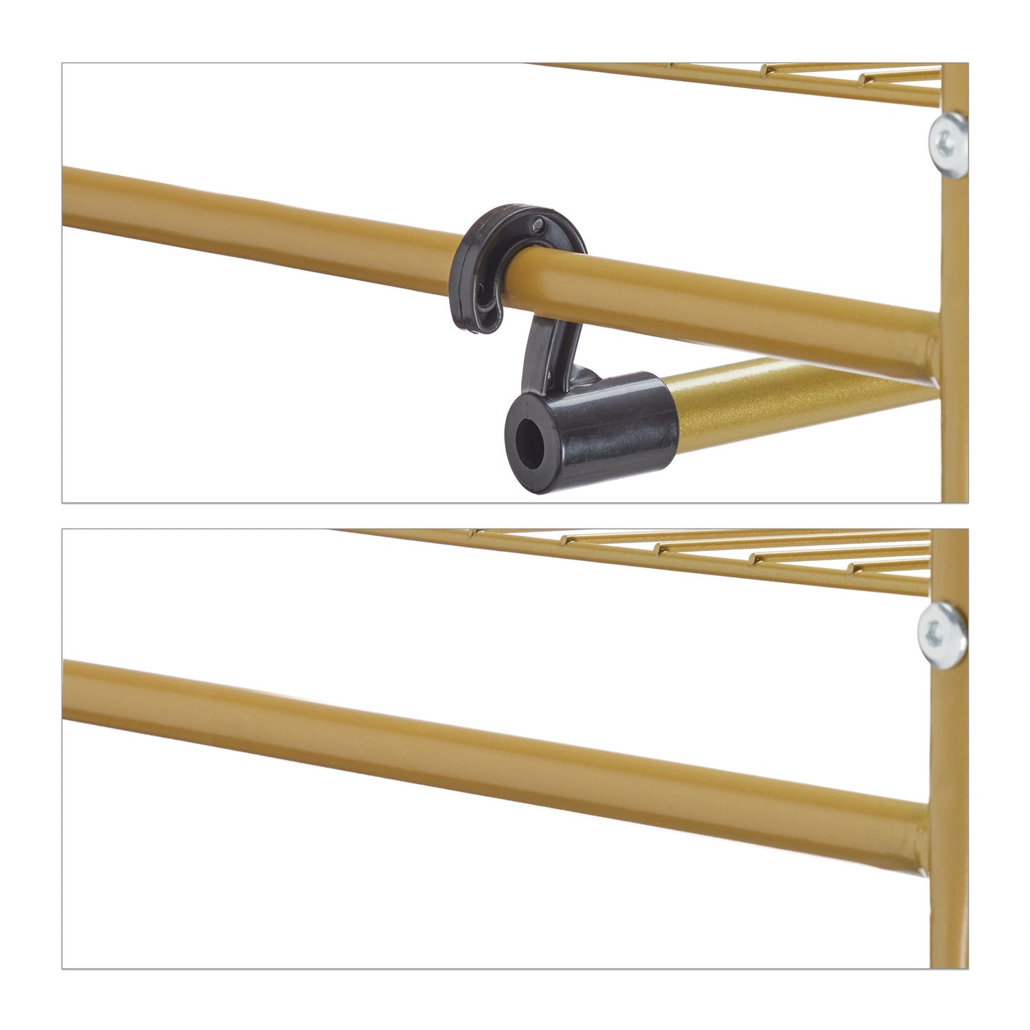 Coat Rack With 3 Shelves