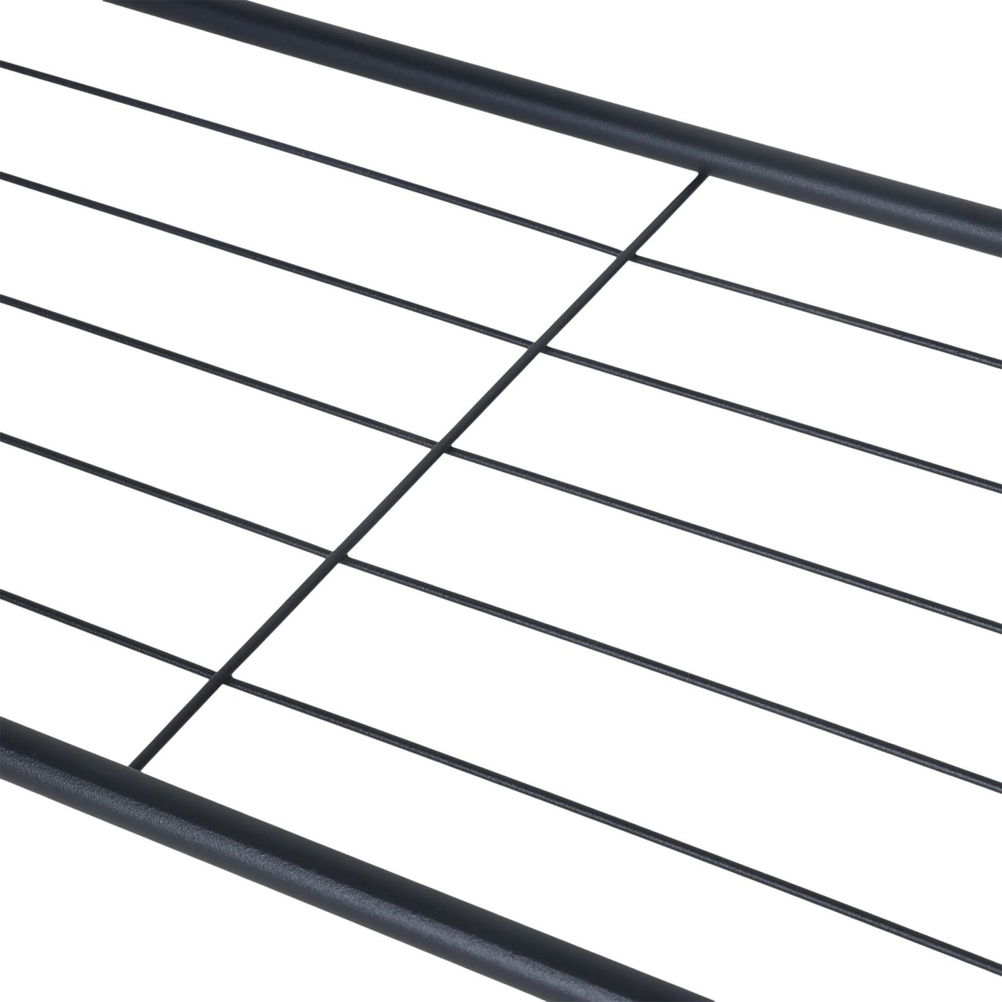 Coat Rack with 2 Shelves – Space-Saving Iron Design