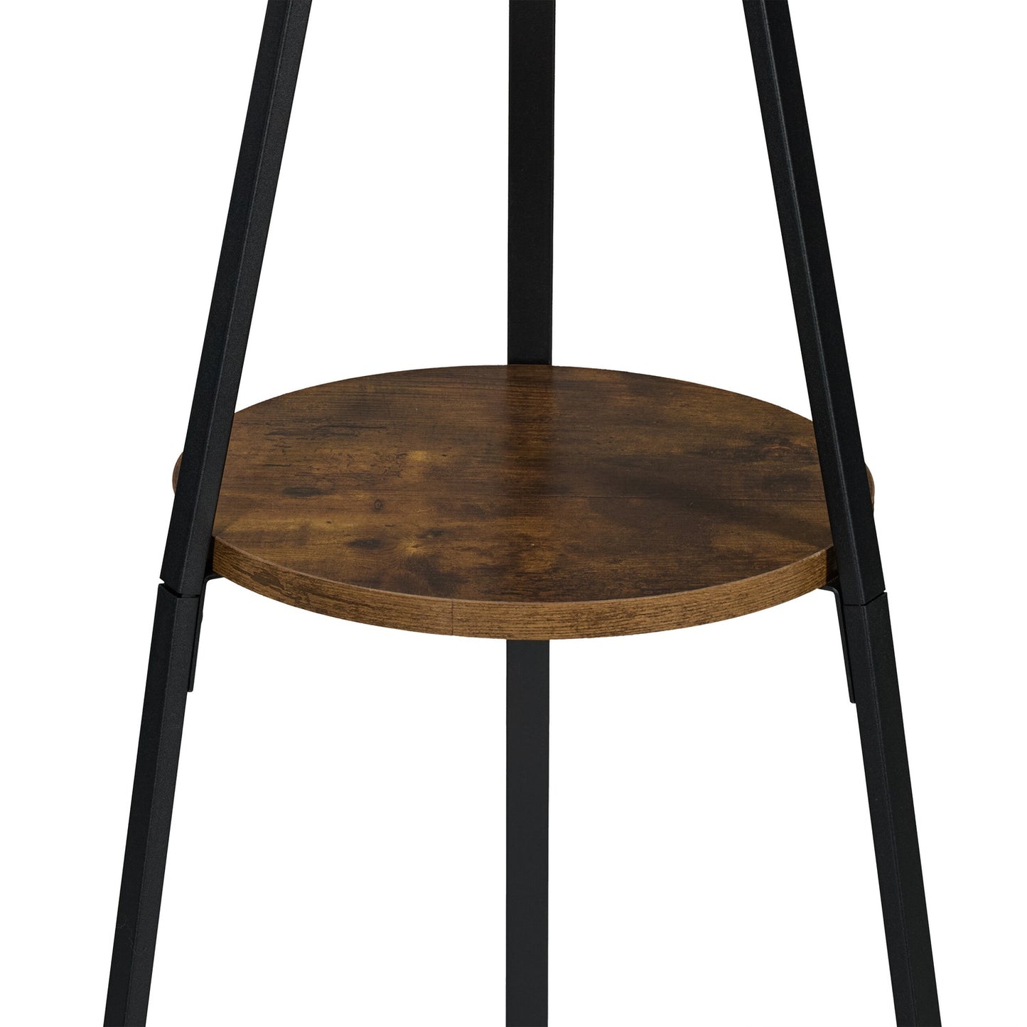 Coat Stand with Shelf, 6 Hooks, Tree Design
