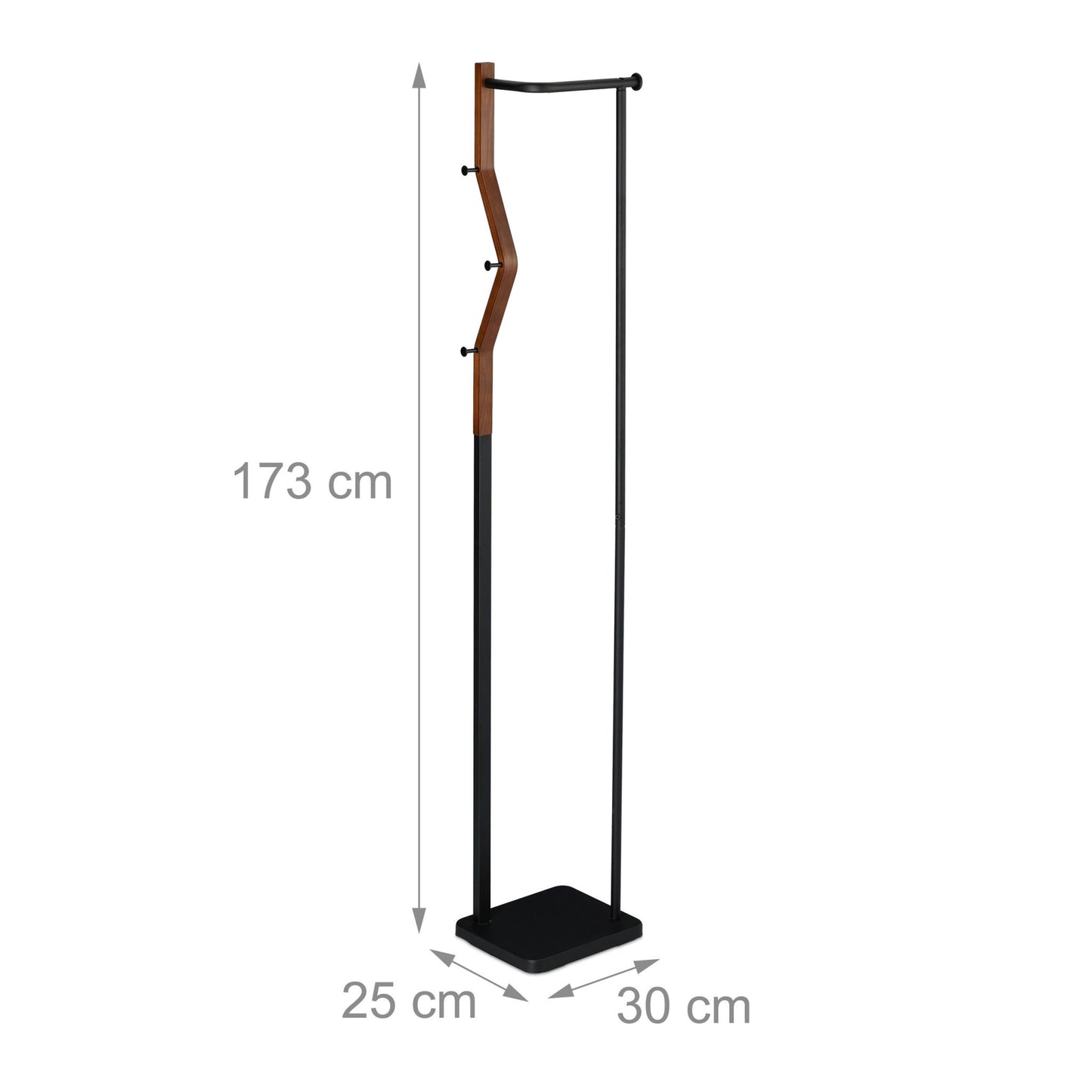 Coat rack Metal &amp; Wood