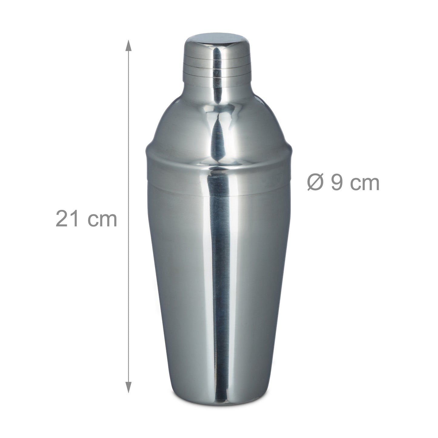 Cocktail set stainless steel 5 parts