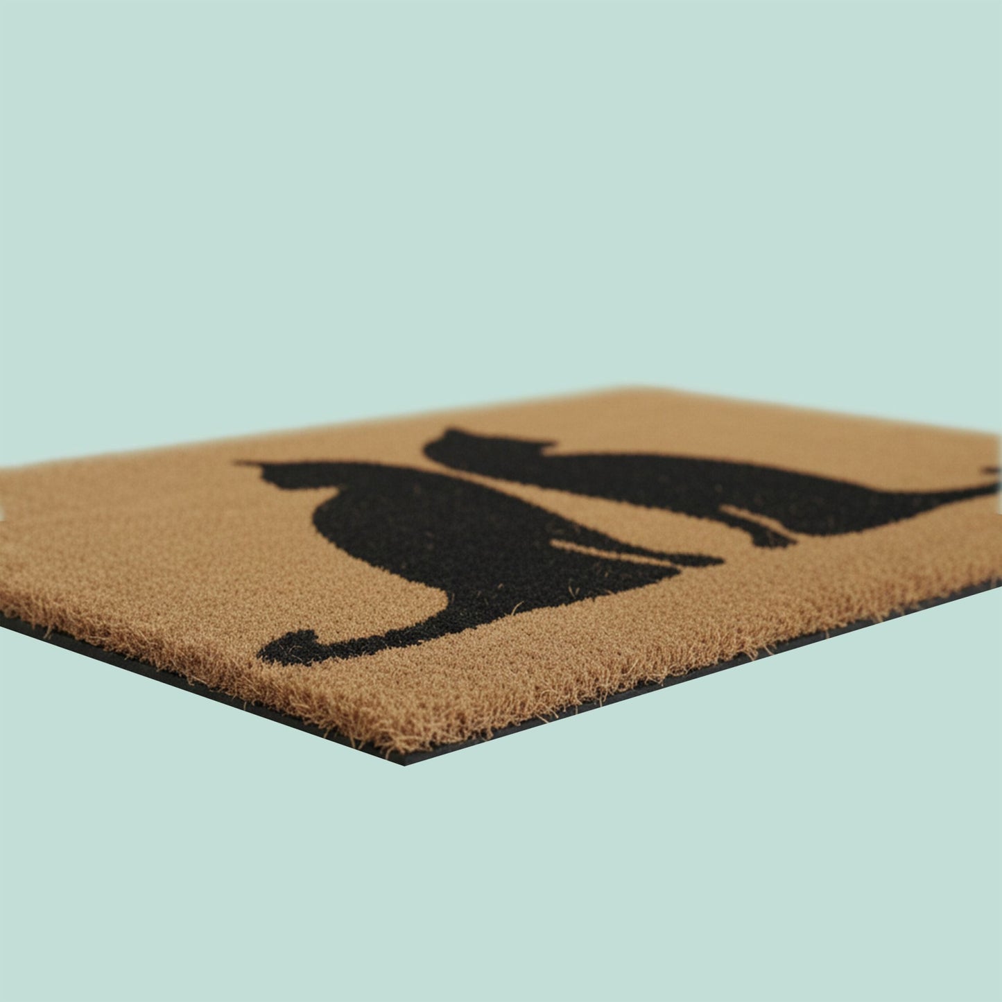 Coconut Doormat, Animal Design, 80x50 cm, Indoor/Outdoor
