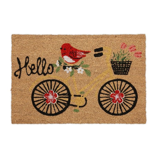 Coconut Doormat Bicycle
