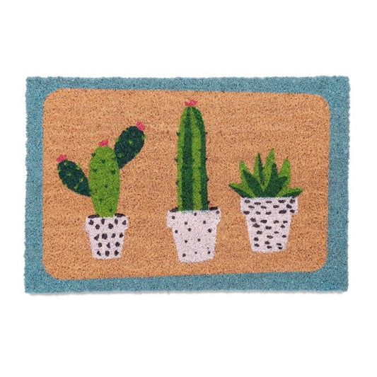 Coconut Doormat Cactus