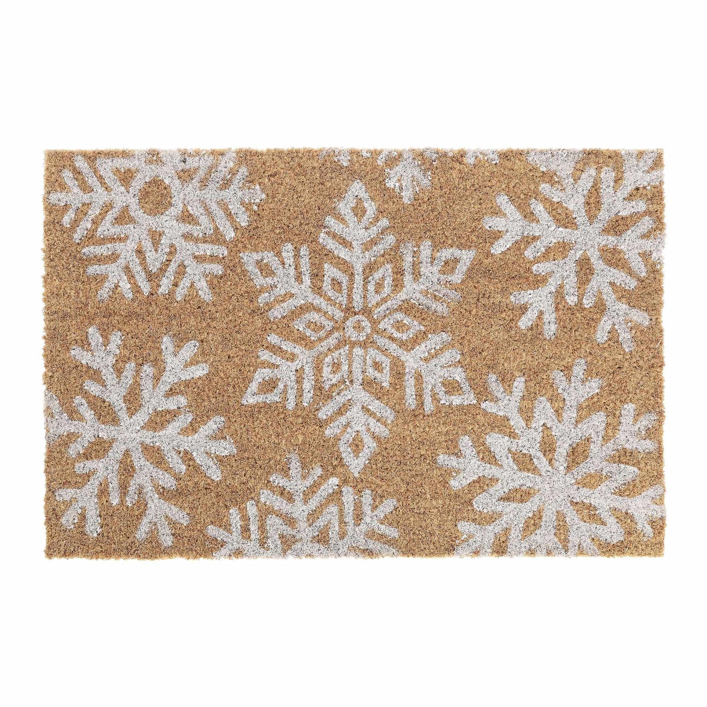 Coconut Doormat Snowflakes