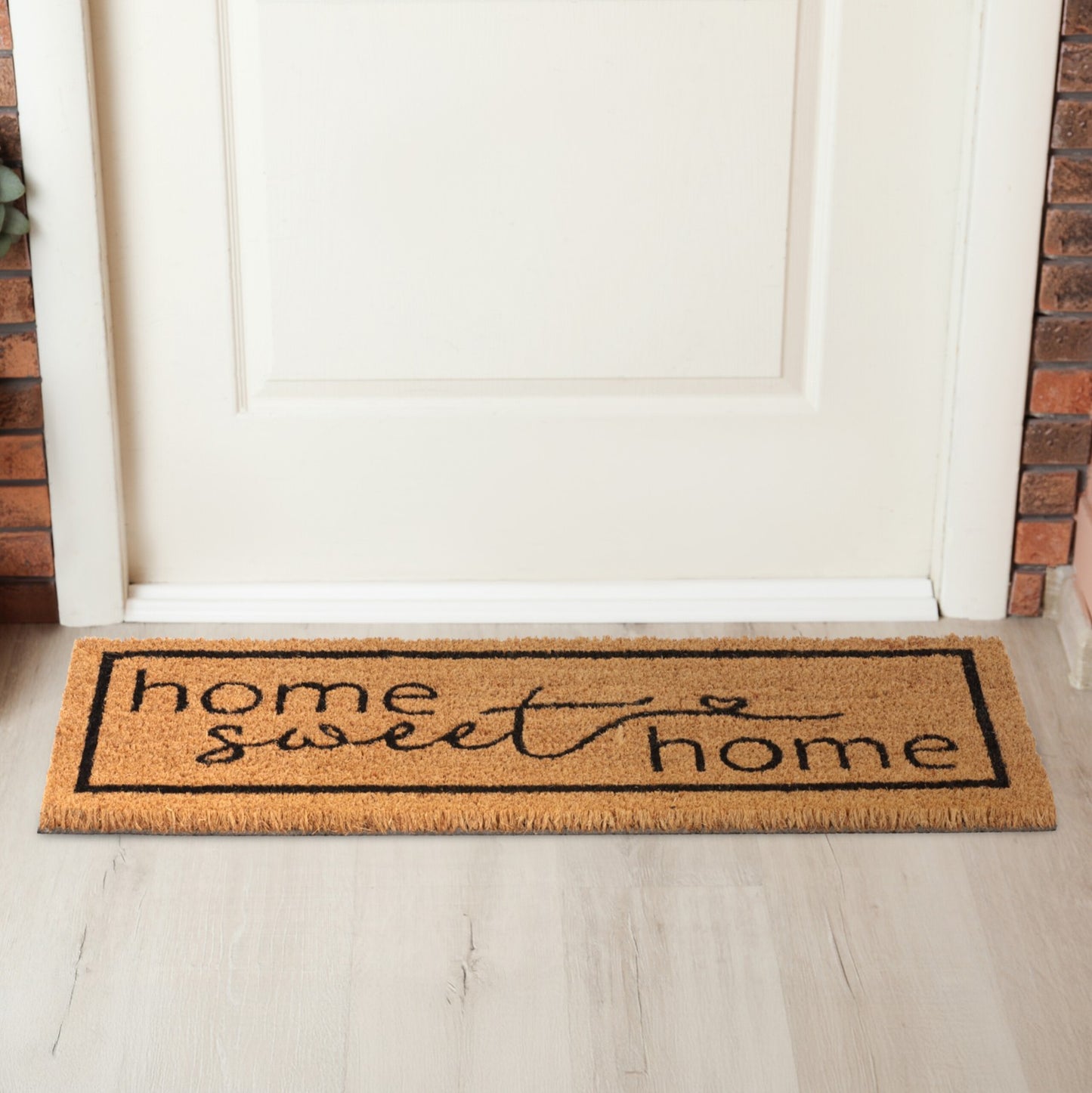 Coconut Fiber Doormat – Home Sweet Home, Indoor/Outdoor