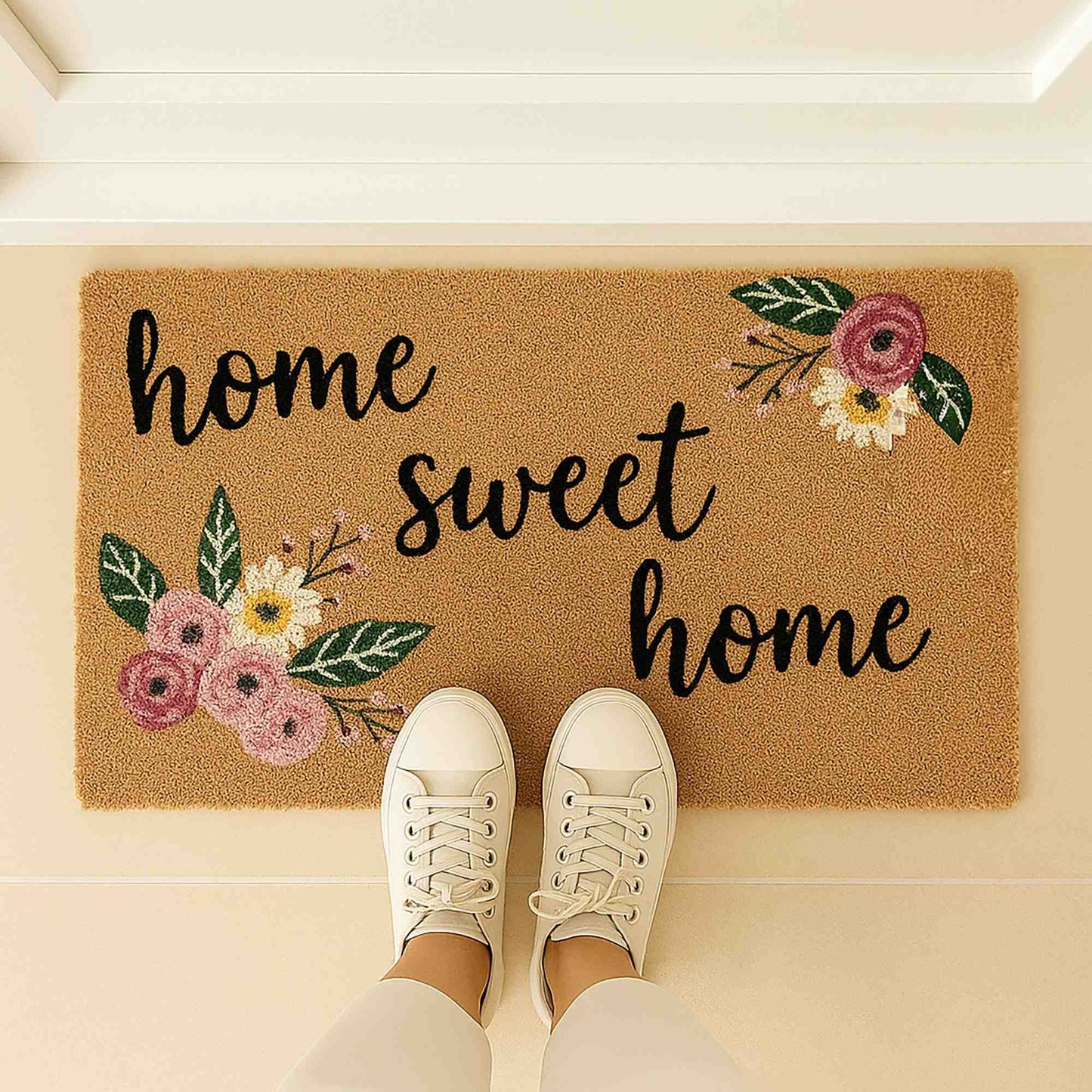 Coconut Fibre Non-Slip Door Mat – Indoor/Outdoor Use